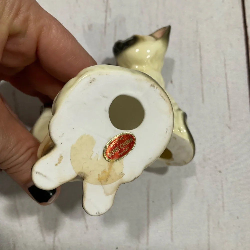 VINTAGE BRINNS BONE CHINA SIAMESE‎ KITTENS